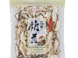 ONETANG Shiitake Mushroom, Dried Slice, Quick Rehydration, Soft Texture, Fresh Flavor, Stemless, Vacuum Sealed, Vegan, No Fumigation Sulfur, 8 Oz
